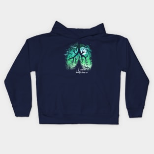 I Want To Breathe Clean Air Kids Hoodie